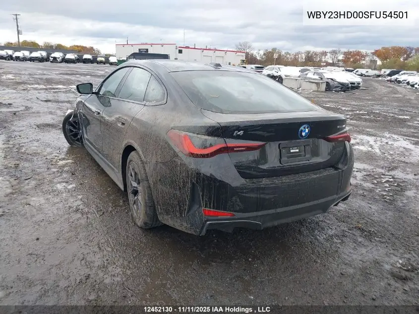 WBY23HD00SFU54501 2025 BMW I4 Edrive40
