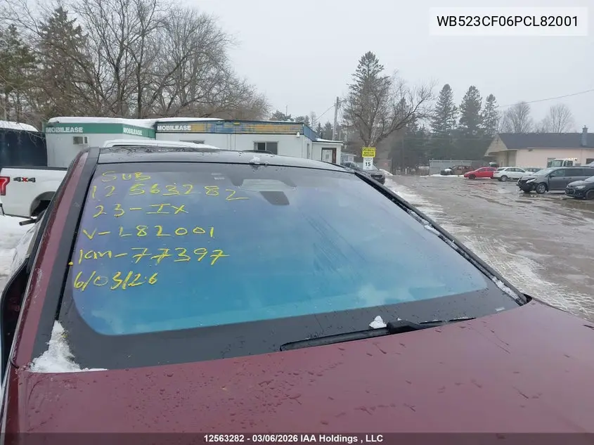 WB523CF06PCL82001 2023 BMW Ix xDrive50