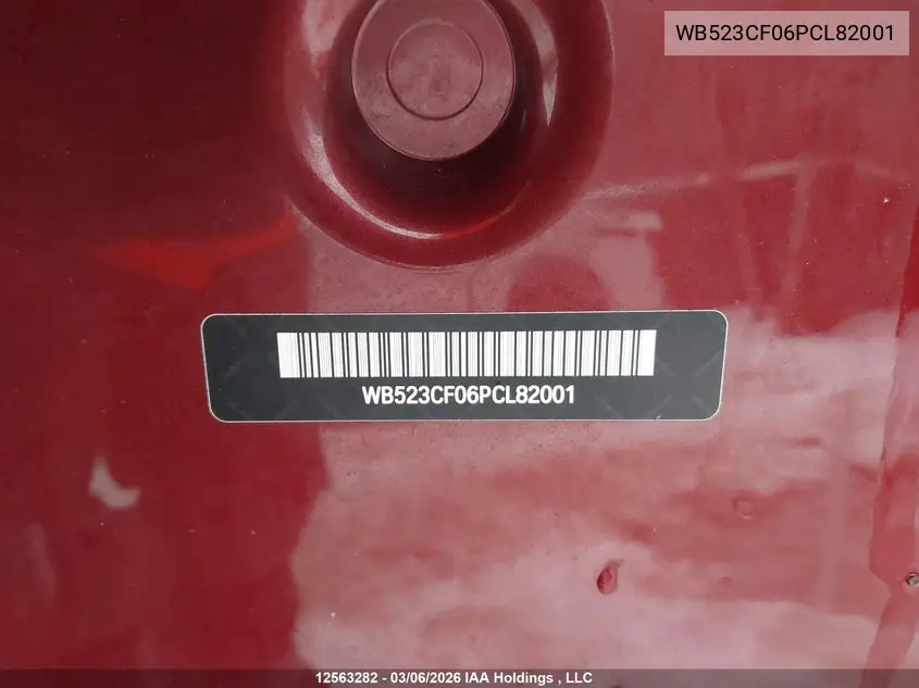 WB523CF06PCL82001 2023 BMW Ix xDrive50