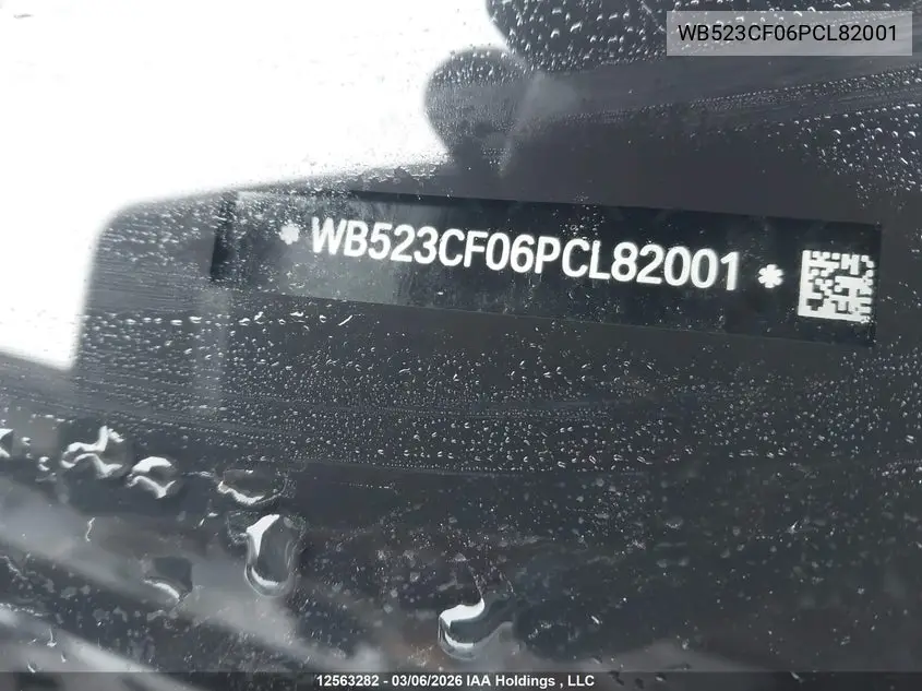WB523CF06PCL82001 2023 BMW Ix xDrive50