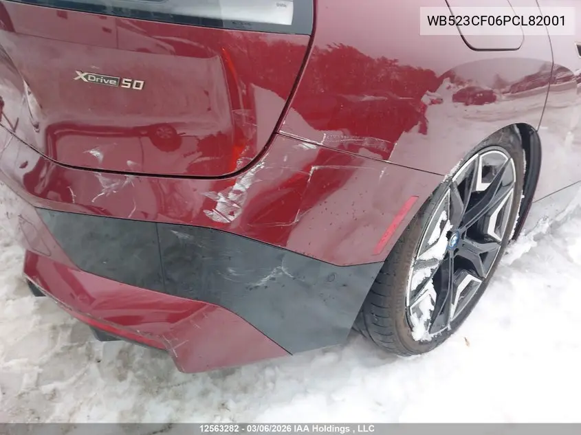 WB523CF06PCL82001 2023 BMW Ix xDrive50