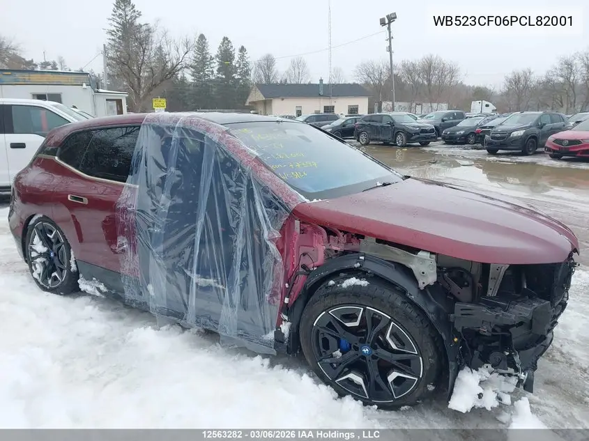 WB523CF06PCL82001 2023 BMW Ix xDrive50