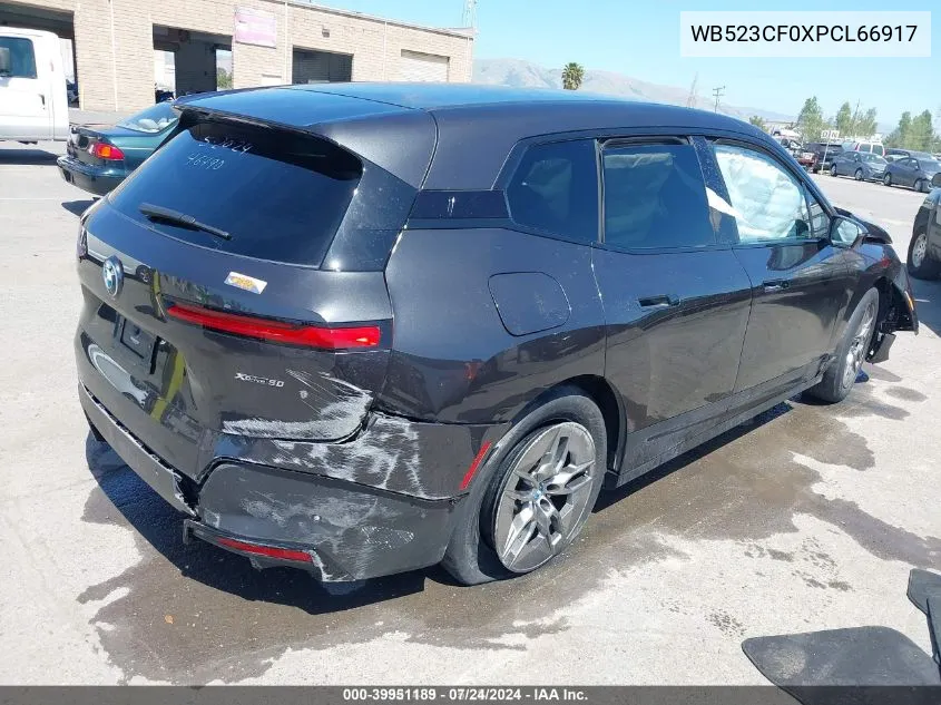 WB523CF0XPCL66917 2023 BMW Ix xDrive50