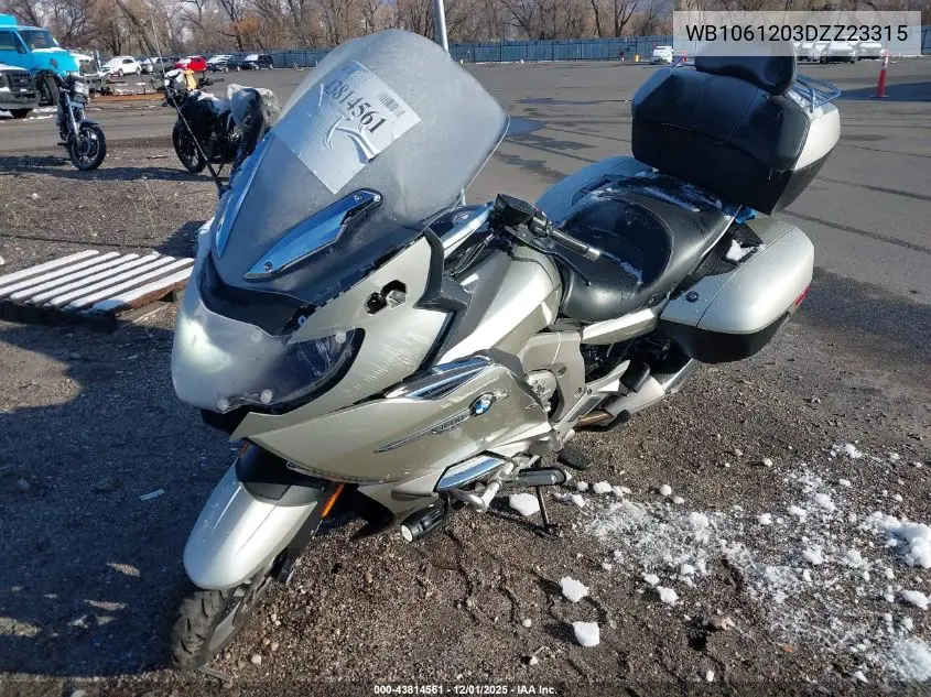 WB1061203DZZ23315 2013 BMW K1600 Gtl