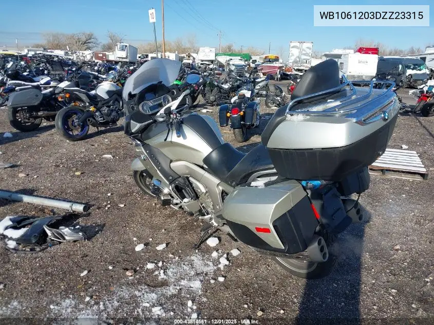 WB1061203DZZ23315 2013 BMW K1600 Gtl