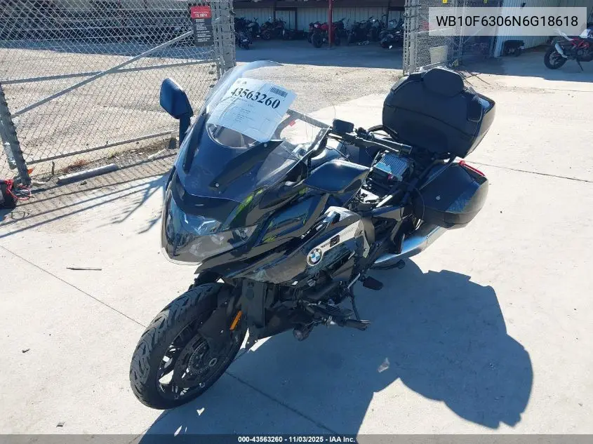 WB10F6306N6G18618 2022 BMW K1600 B