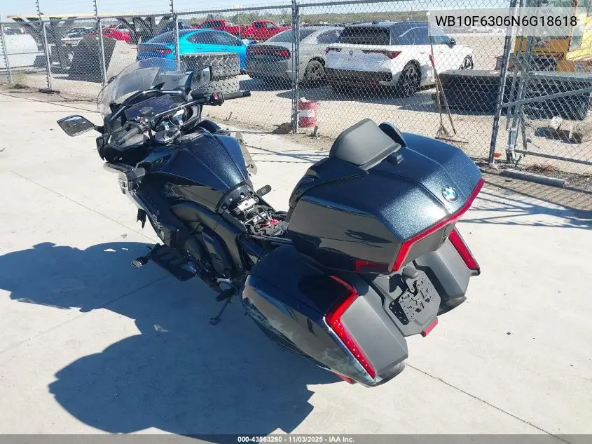 WB10F6306N6G18618 2022 BMW K1600 B
