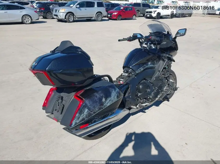 WB10F6306N6G18618 2022 BMW K1600 B
