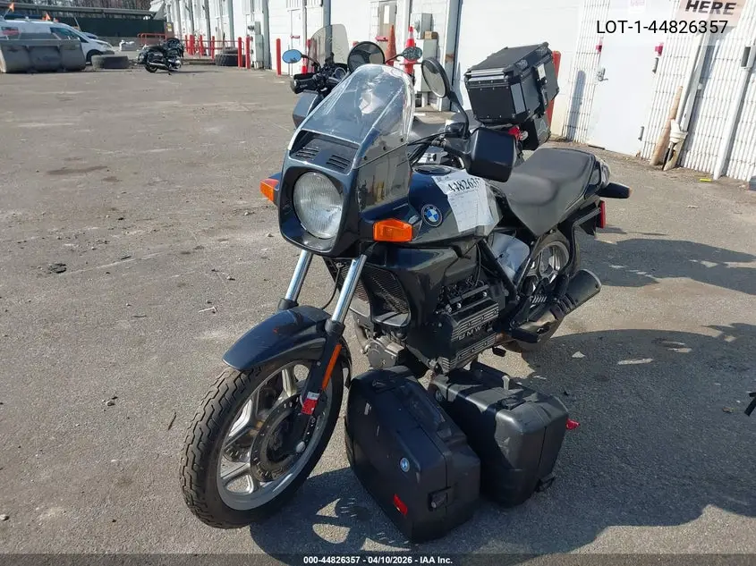 1994 BMW K75 VIN: WB1057106R0135180 Lot: 44826357