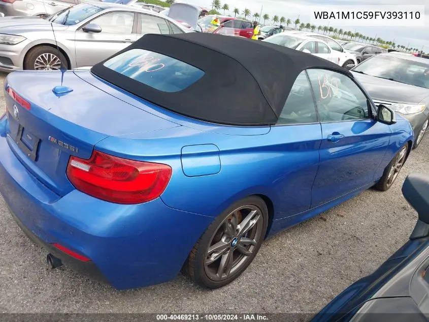 WBA1M1C59FV393110 2015 BMW M235I