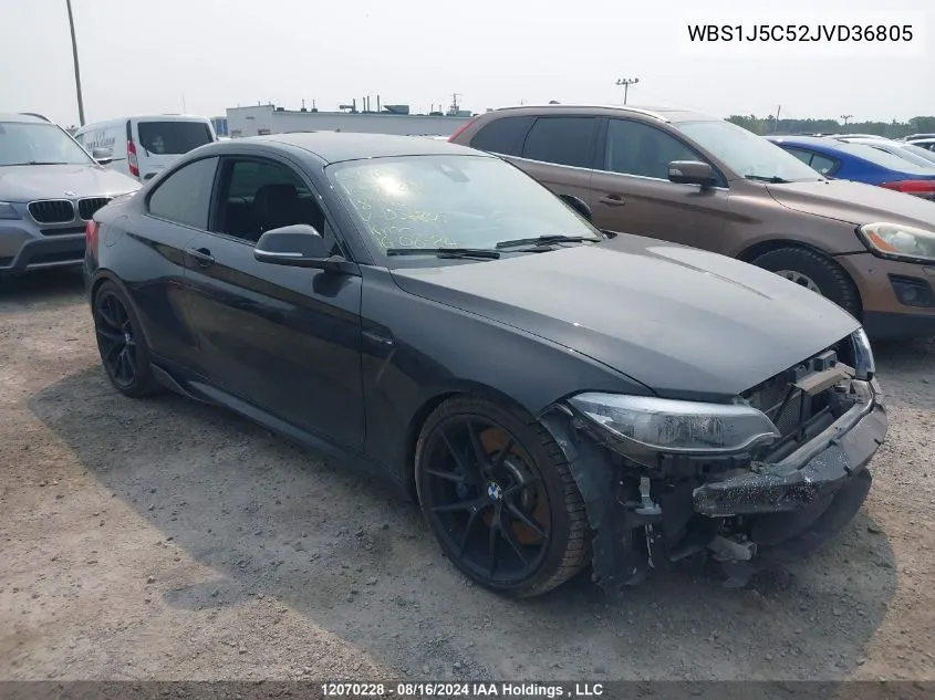 WBS1J5C52JVD36805 2018 BMW M2