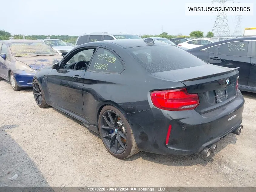 WBS1J5C52JVD36805 2018 BMW M2