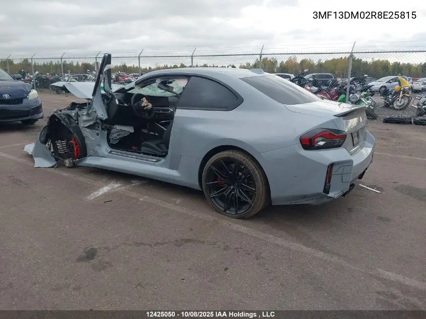 3MF13DM02R8E25815 2024 BMW M2
