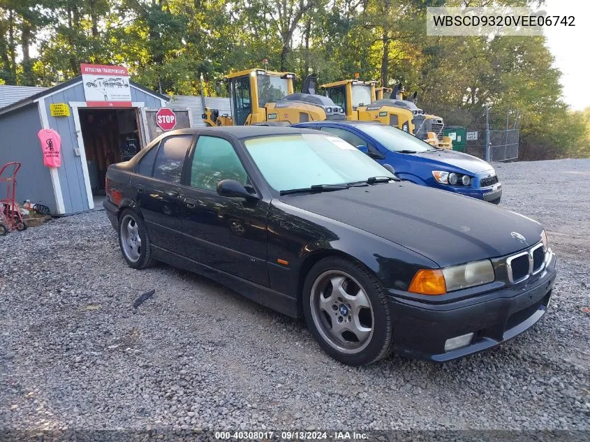 WBSCD9320VEE06742 1997 BMW M3