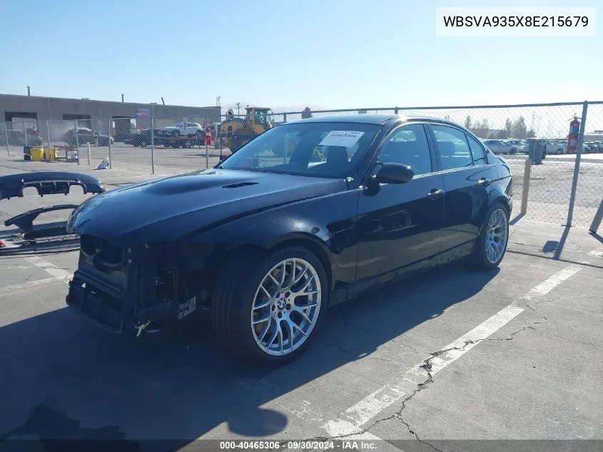 WBSVA935X8E215679 2008 BMW M3 M3