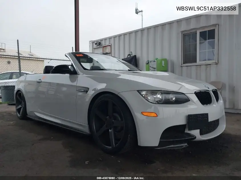 WBSWL9C51AP332558 2010 BMW M3