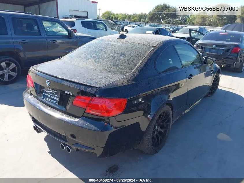 WBSKG9C56BE797000 2011 BMW M3