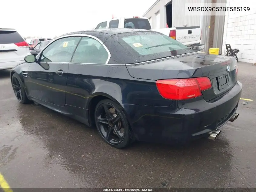 WBSDX9C52BE585199 2011 BMW M3