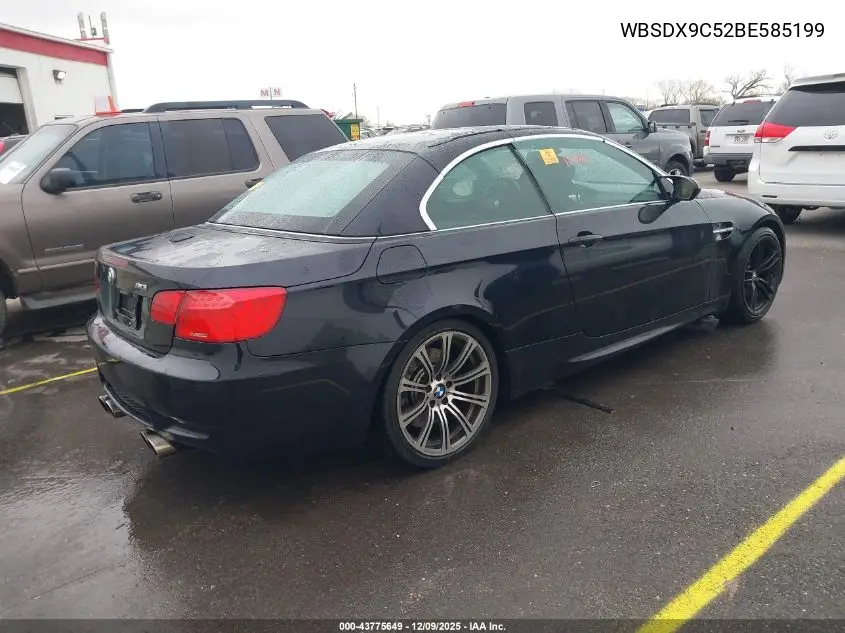 WBSDX9C52BE585199 2011 BMW M3