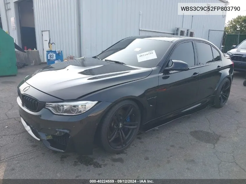 WBS3C9C52FP803790 2015 BMW M3