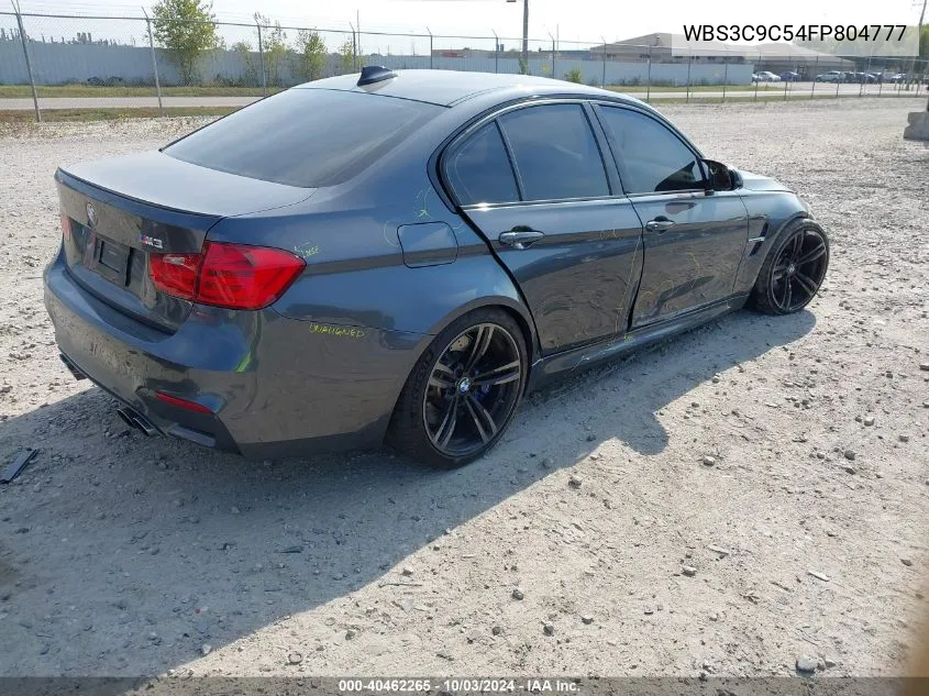 WBS3C9C54FP804777 2015 BMW M3