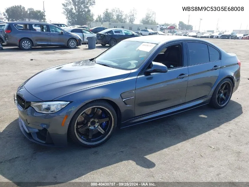 WBS8M9C53G5E68008 2016 BMW M3