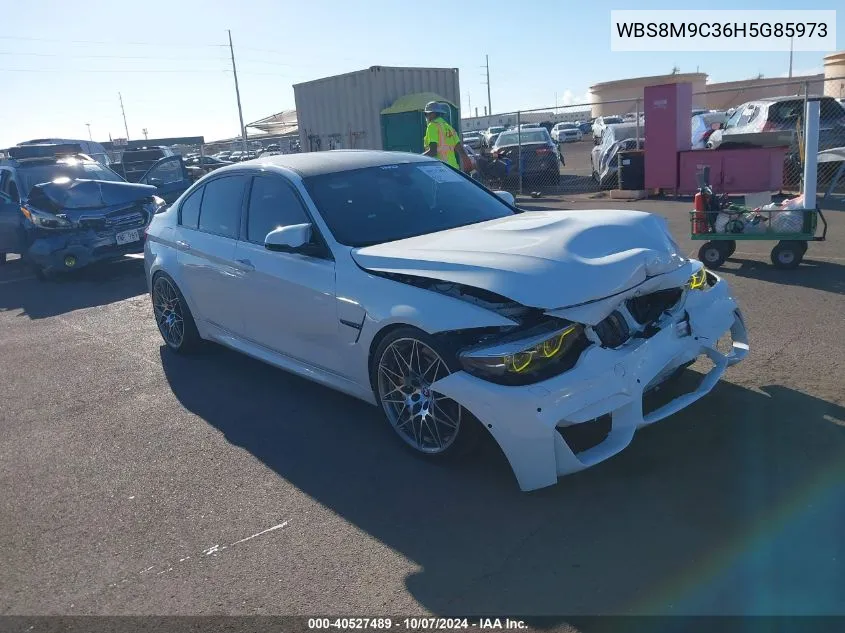 WBS8M9C36H5G85973 2017 BMW M3