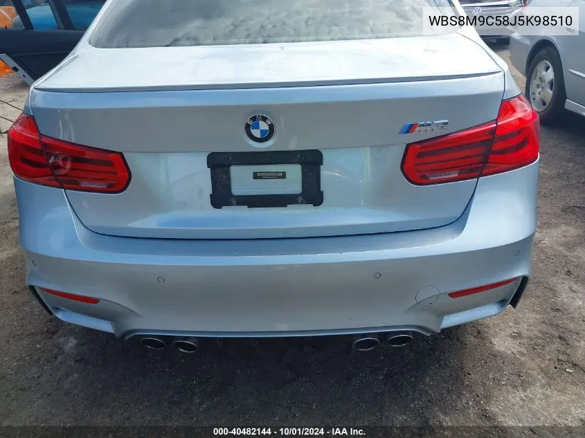 WBS8M9C58J5K98510 2018 BMW M3