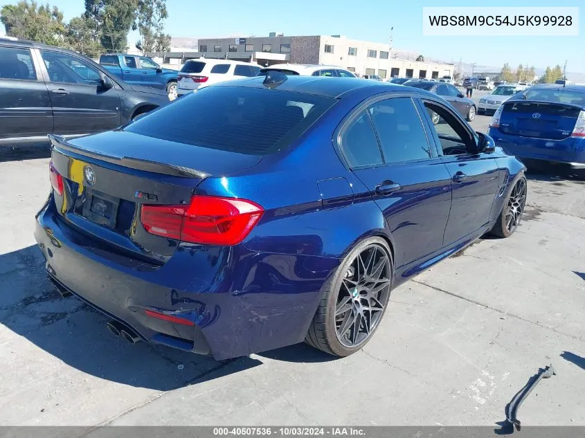 WBS8M9C54J5K99928 2018 BMW M3