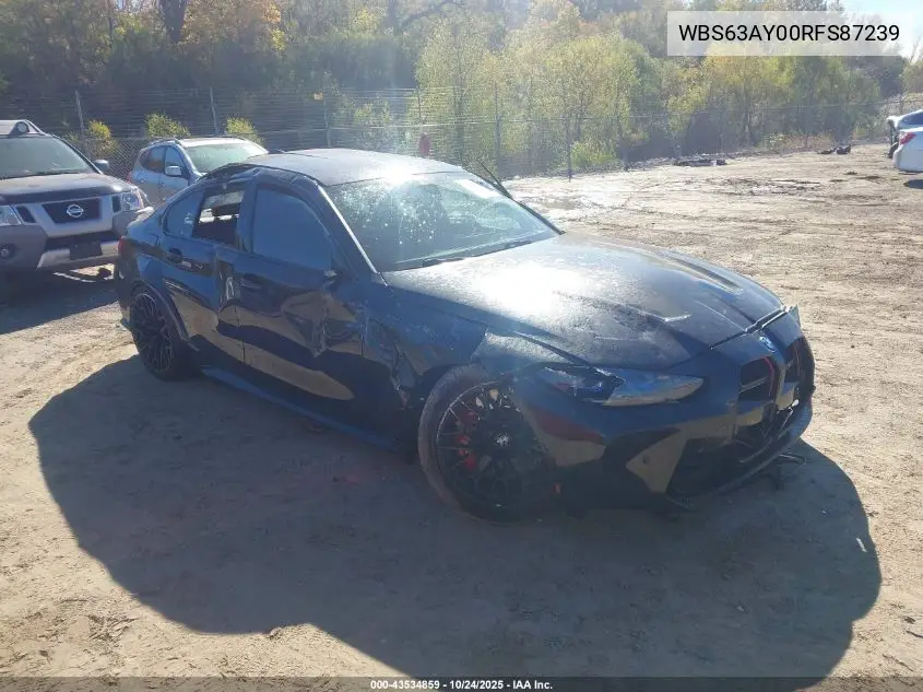 WBS63AY00RFS87239 2024 BMW M3 Cs
