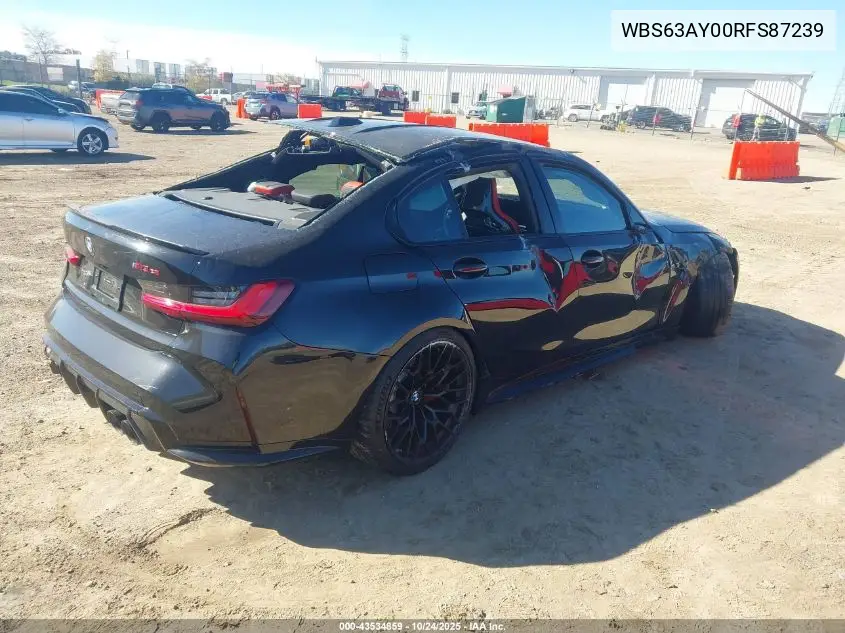 WBS63AY00RFS87239 2024 BMW M3 Cs