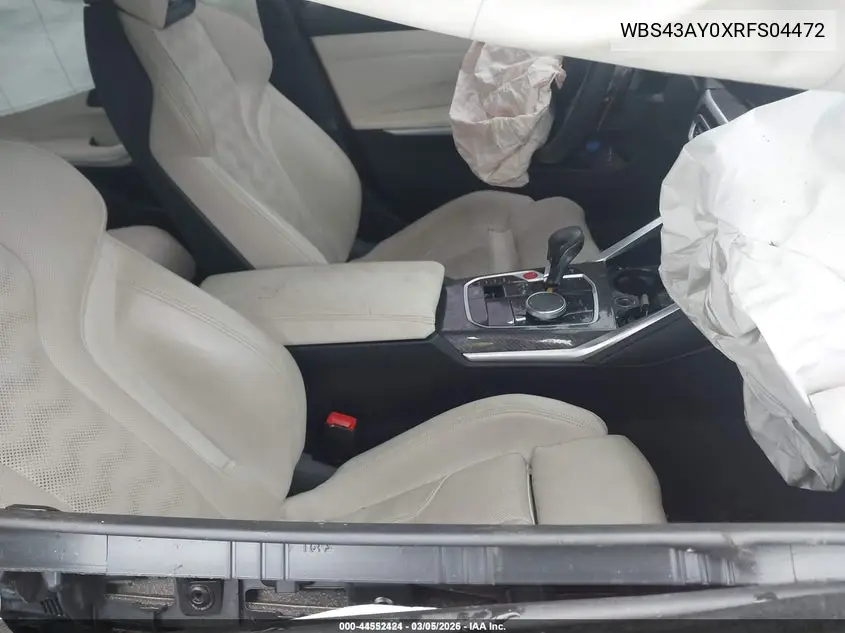 WBS43AY0XRFS04472 2024 BMW M3 Competition xDrive
