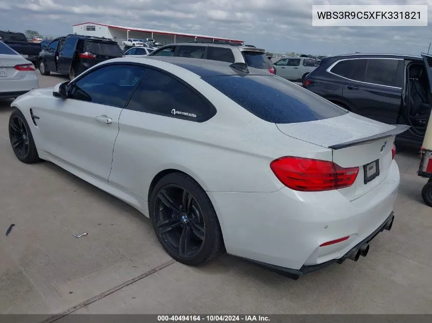 WBS3R9C5XFK331821 2015 BMW M4