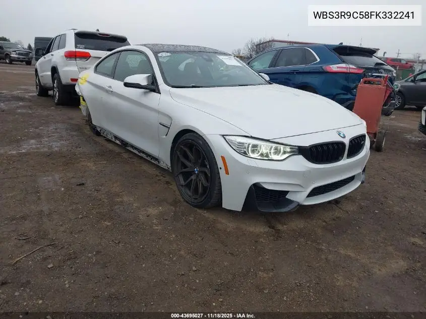 WBS3R9C58FK332241 2015 BMW M4