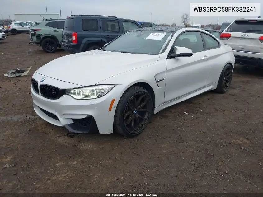 WBS3R9C58FK332241 2015 BMW M4