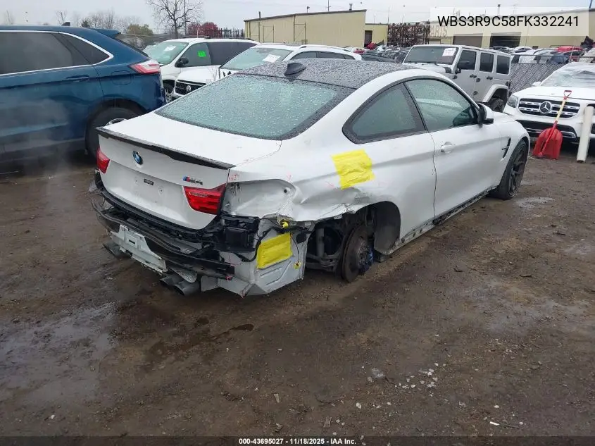 WBS3R9C58FK332241 2015 BMW M4