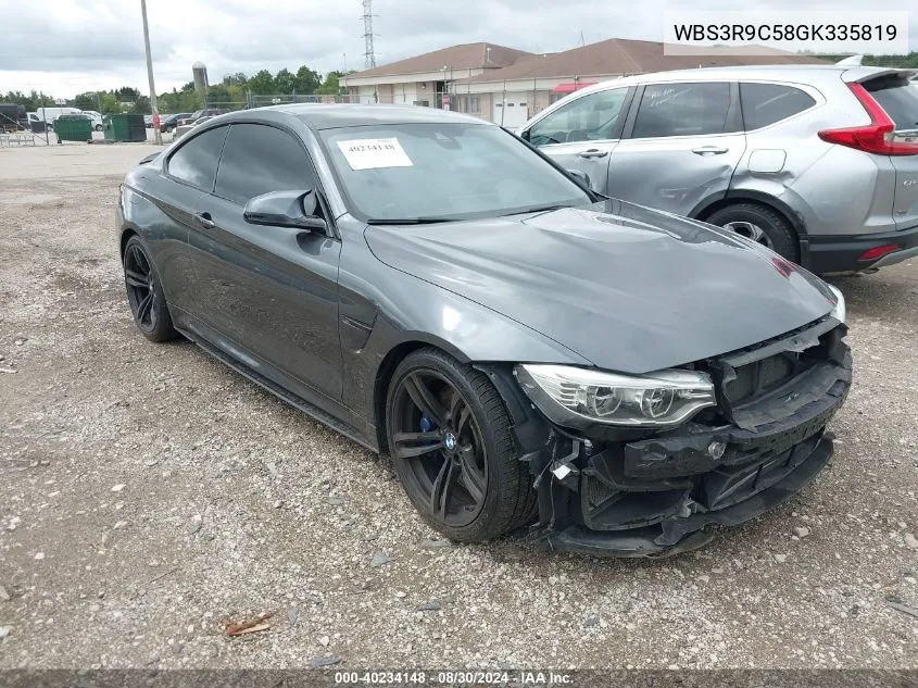 WBS3R9C58GK335819 2016 BMW M4