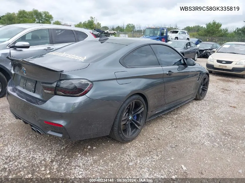 WBS3R9C58GK335819 2016 BMW M4