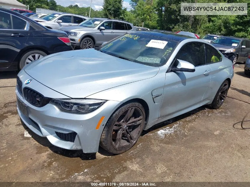 WBS4Y9C54JAC87243 2018 BMW M4