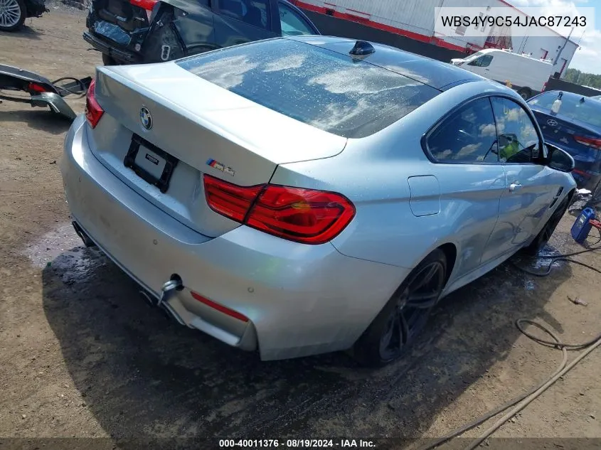 WBS4Y9C54JAC87243 2018 BMW M4