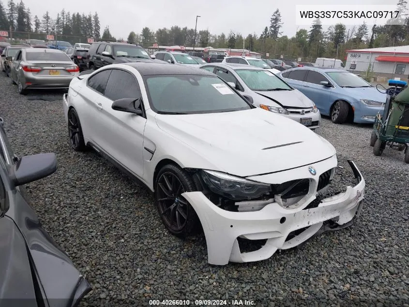 WBS3S7C53KAC09717 2019 BMW M4 Cs