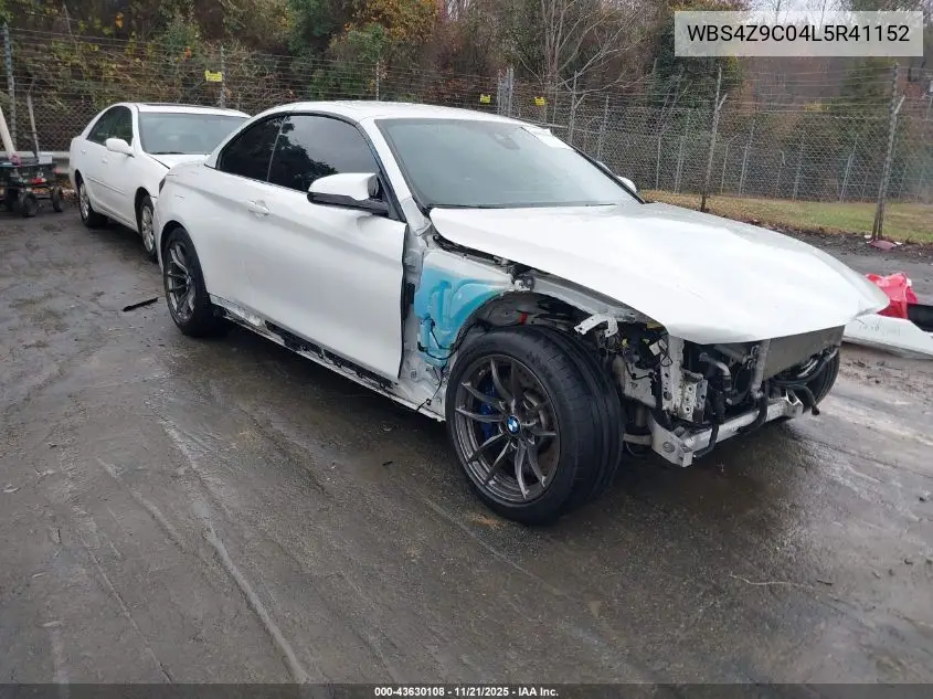 WBS4Z9C04L5R41152 2020 BMW M4