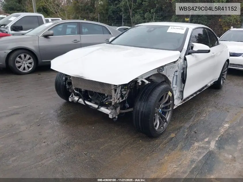WBS4Z9C04L5R41152 2020 BMW M4