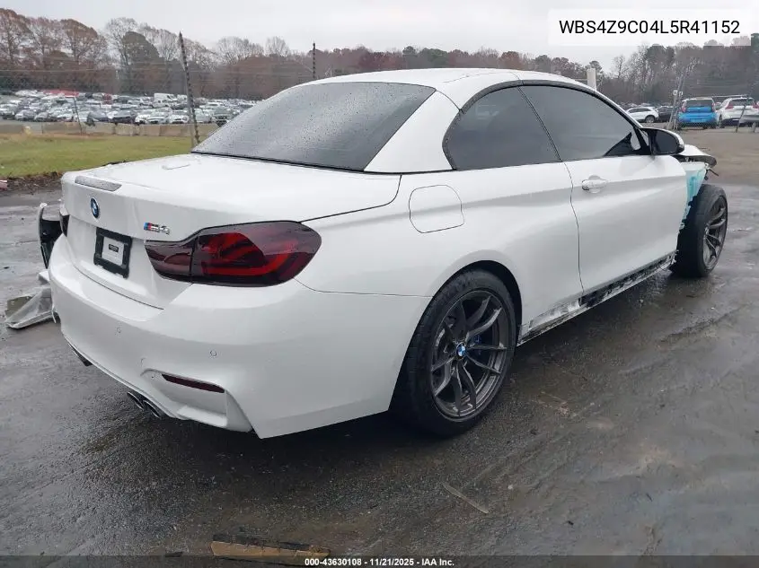 WBS4Z9C04L5R41152 2020 BMW M4