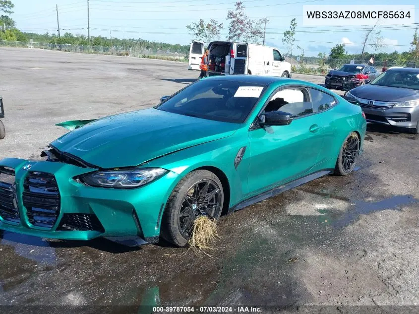 WBS33AZ08MCF85634 2021 BMW M4 Competition