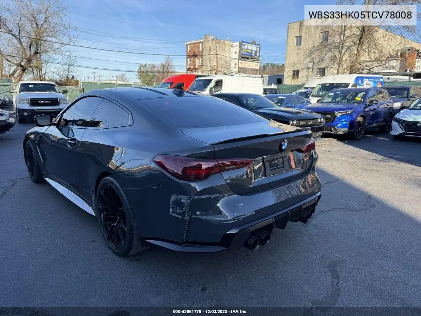 WBS33HK05TCV78008 2026 BMW M4 Competition xDrive