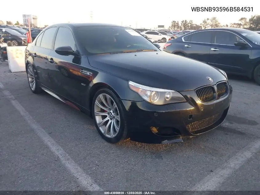 WBSNB93596B584531 2006 BMW M5