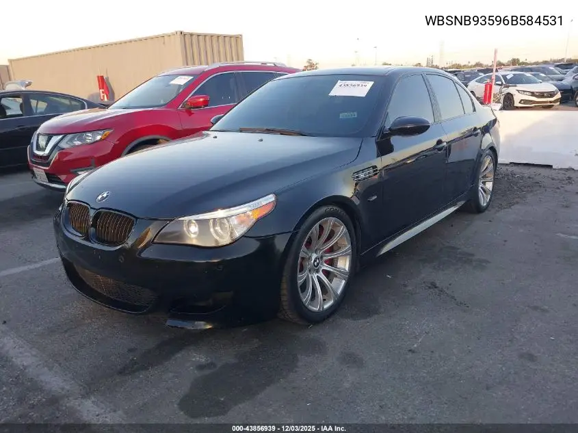 WBSNB93596B584531 2006 BMW M5