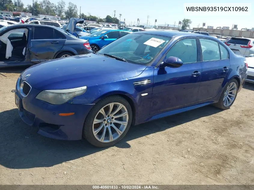 WBSNB93519CX10962 2009 BMW M5