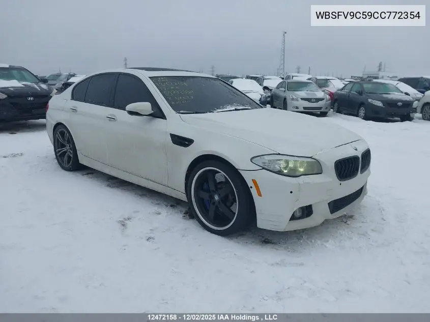 WBSFV9C59CC772354 2012 BMW M5